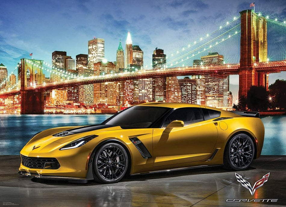 EuroGraphics: 2015 Chevrolet Corvette Z06: Out for a Spin: 1000 Piece Puzzle