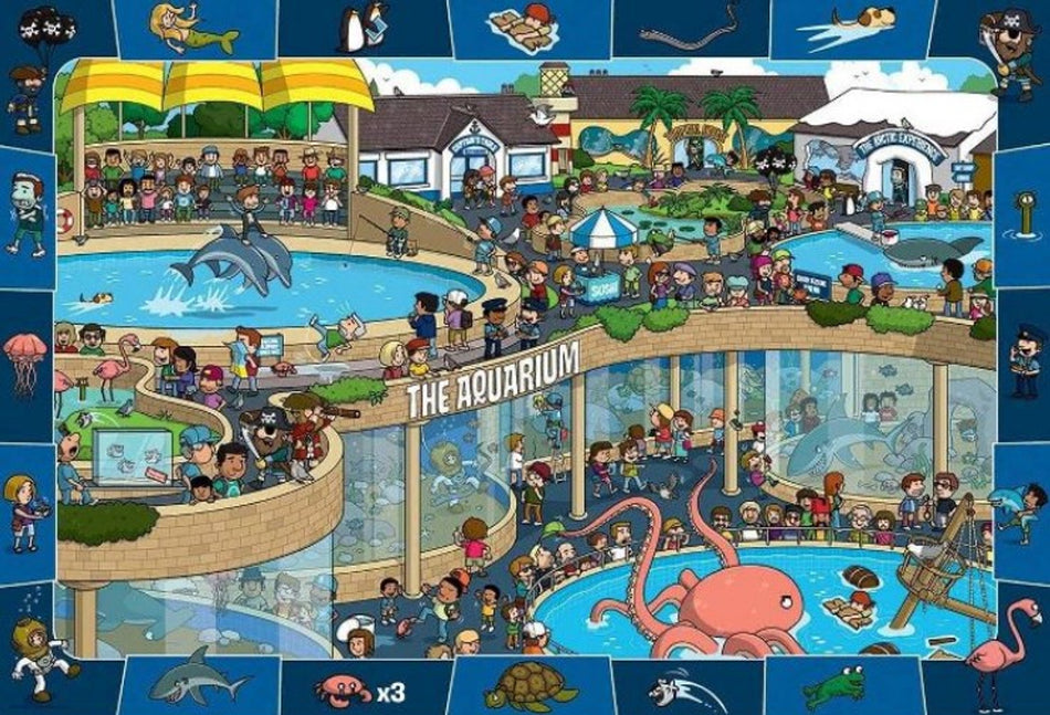 Eurographics: Crazy Aquarium: 100 Piece Puzzle