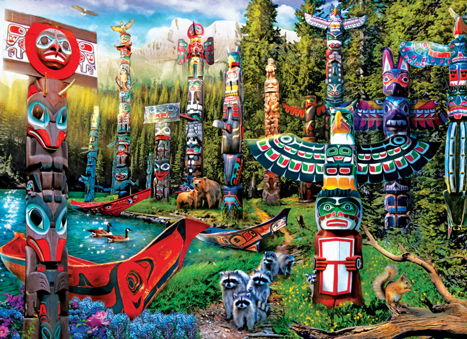 EuroGraphics: Totem Dreams: 500 Piece Puzzle