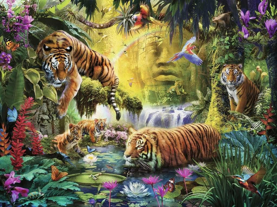 Ravensburger: Tranquil Tigers: 1500 Piece Puzzle