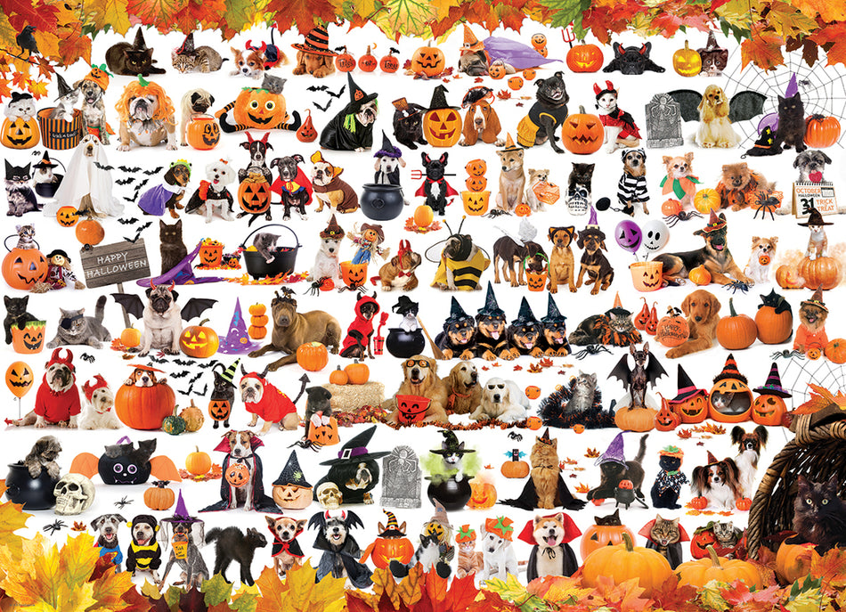 EUROGRAPHICS: Halloween Pets: 1000 Piece Puzzle