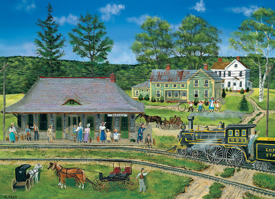 Eurographics: Canaan Station: 300 Piece Puzzle