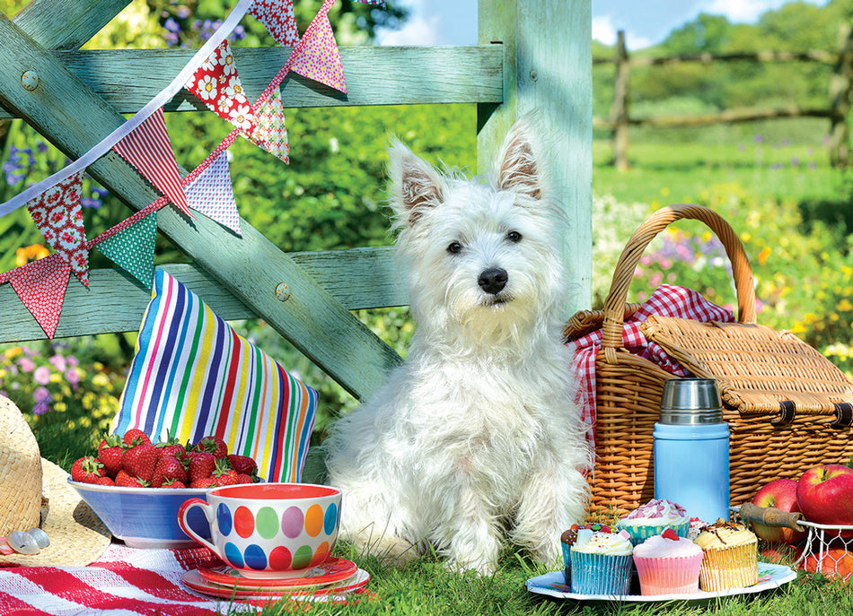 Eurographics: Westie Dog Picnic: 500 Piece Puzzle