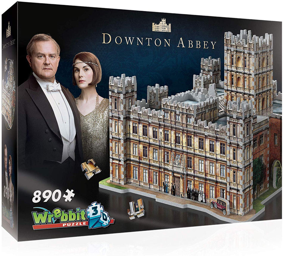 WREBBIT: Downtown Abbey: 890 Piece 3D Puzzle