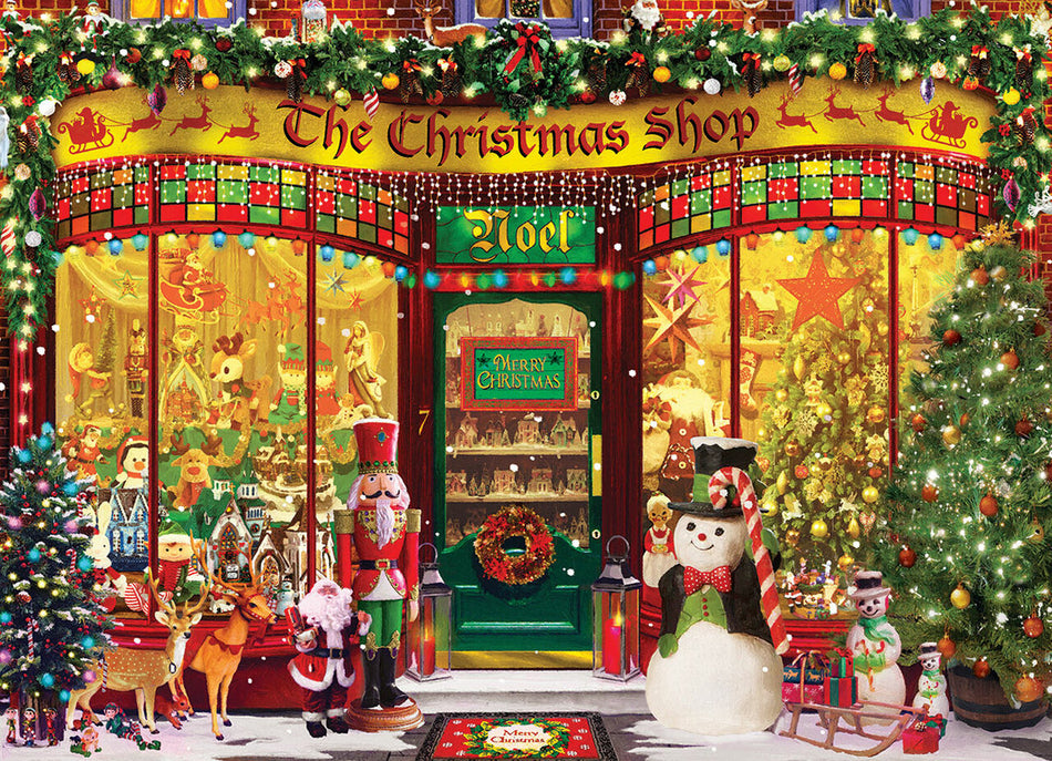 EuroGraphics: The Christmas Shop: 1000 Piece Puzzle