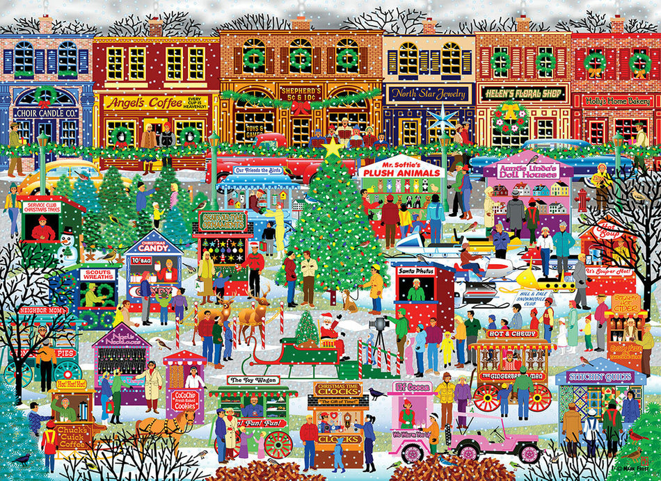 EuroGraphics: Downtown Holiday Festival: 500 Piece Puzzle