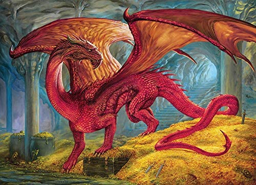 Cobble Hill: Red Dragon's Treasure: 1000 Piece Puzzle