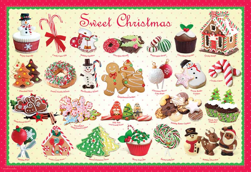 EuroGraphics: Sweet Christmas: 100 Piece Puzzle