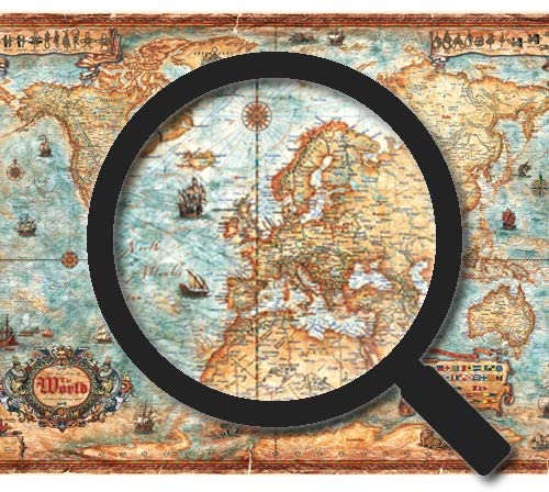 2000 Piece Jigsaw Puzzle - Map Art: The World | Heye – Puzzled Gamer