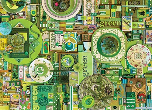Cobble Hill: Green: 1000 Piece Puzzle