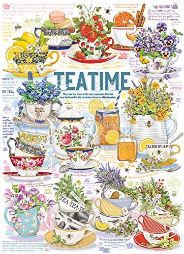 Cobble Hill: Tea Time: 1000 Piece Puzzle