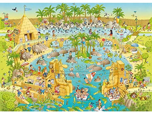 Heye: Nile Habitat: 1000 Piece Puzzle