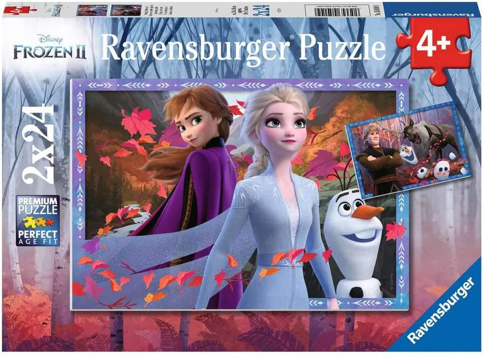 Ravensburger: Frosty Adventures: 2x24 Piece Puzzles