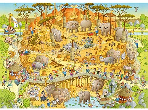 Heye: African Habitat: 1000 Piece Puzzle