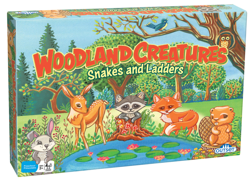 Woodland Creatures: Snakes and Ladders