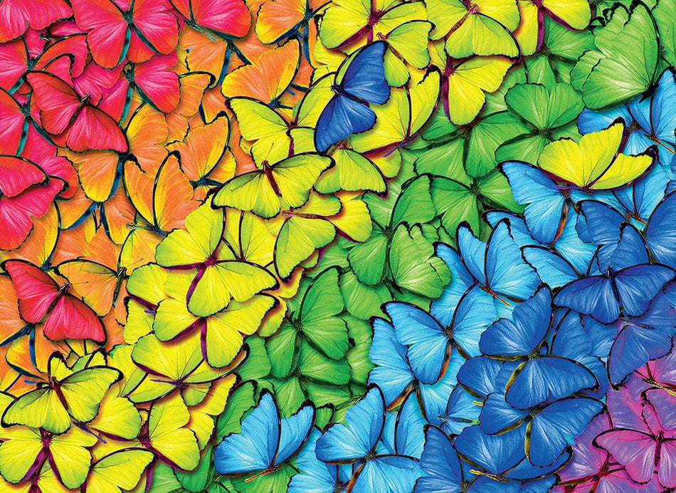 EuroGraphics: Butterfly Rainbow: 1000 Piece Puzzle