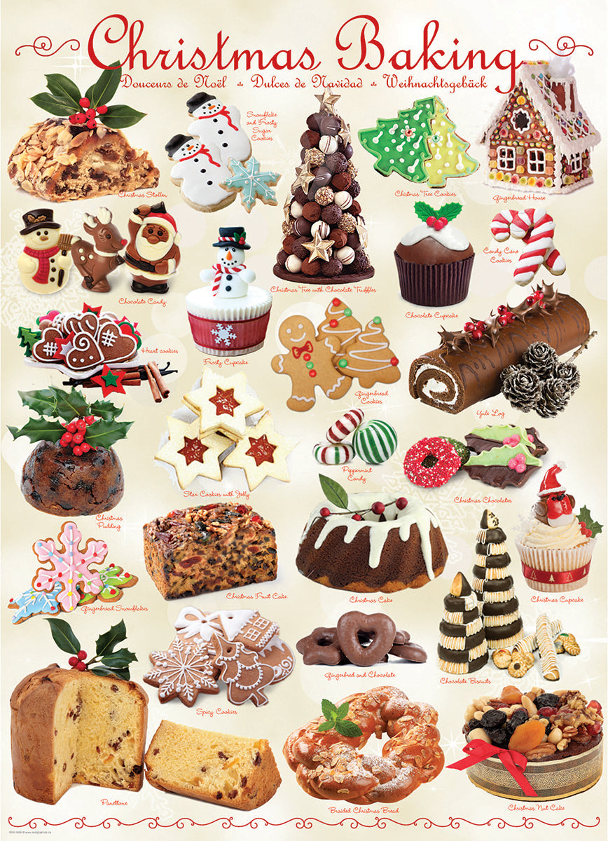 EuroGraphics: Christmas Treats: 1000 Piece Puzzle