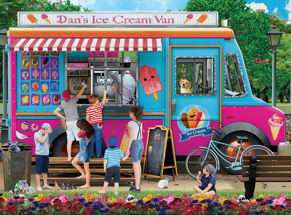 EuroGraphics: Dan's Ice Cream Van: 1000 Piece Puzzle