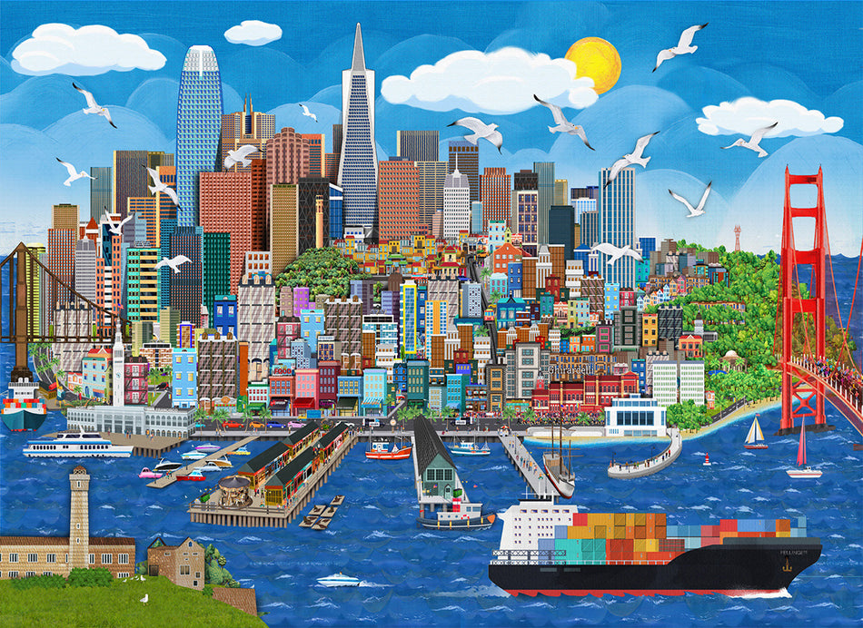 EuroGraphics: San Francisco: 1000 Piece Puzzle