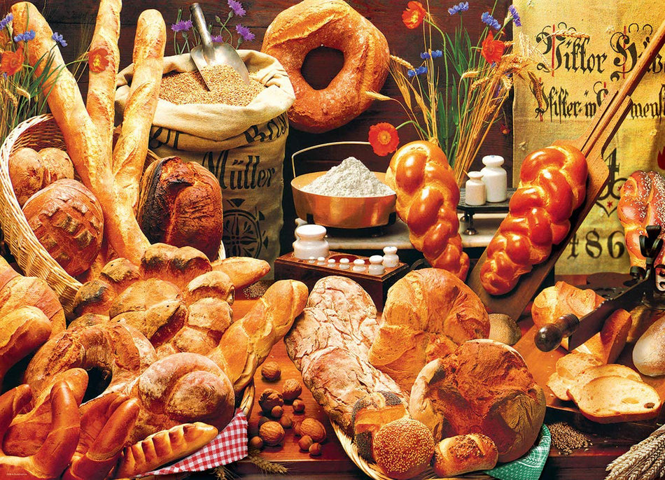 EuroGraphics: Bread Table: 1000 Piece Puzzle