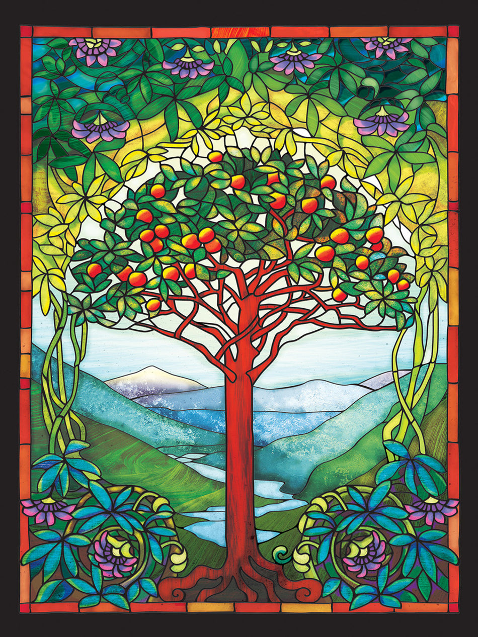 Cobble Hill: Tree of Life Stained Glass: 275 Piece Puzzle