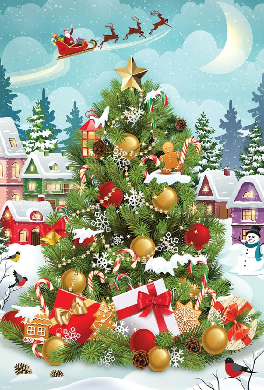 Eurographics: Christmas Tree Tin: 550 Piece Puzzle