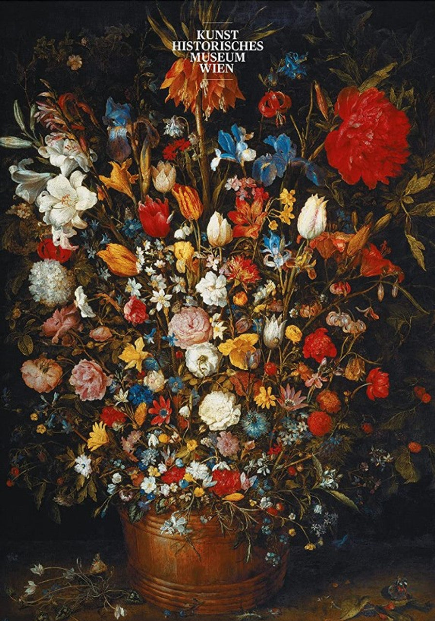 Piatnik: Flowers in a Wooden Vessel: 1000 Piece Puzzle
