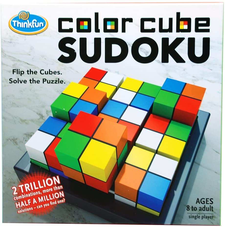 ThinkFun: Color Cube Sudoku: Puzzle Game – Puzzled Gamer