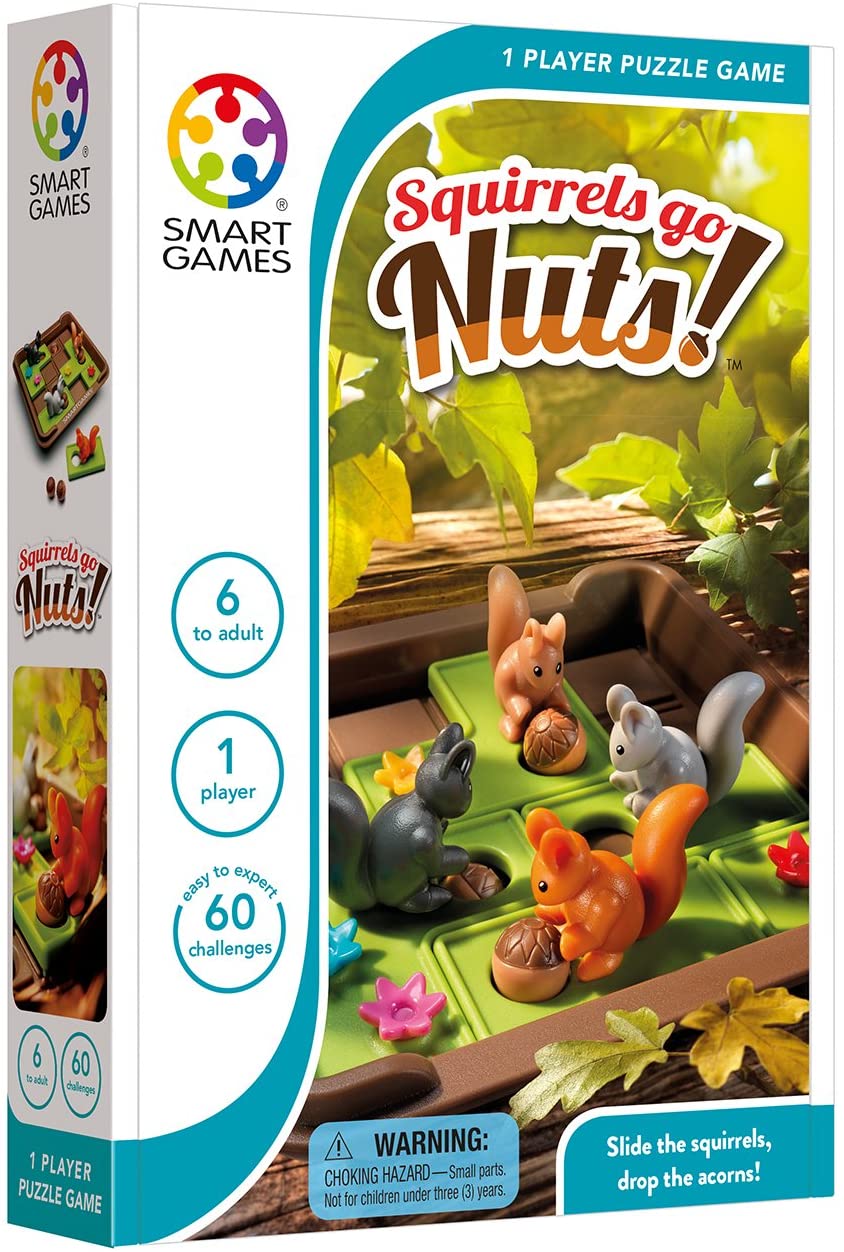 SmartGames: Squirrels Go Nuts!: 1 Player Puzzle Game