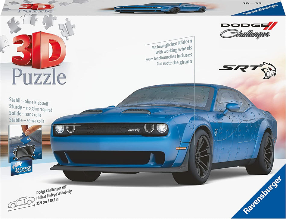 Ravensburger: Dodge Challenger SRT® Hellcat Redeye Widebody: 108 Piece 3D Puzzle