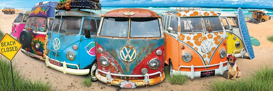 EuroGraphics: Volkswagon KombiNation: 1000 Piece Panoramic Puzzle