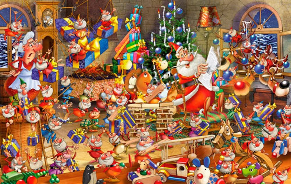 Piatnik: Christmas Chaos: 1000 Piece Puzzle
