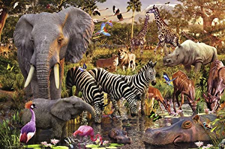 Ravensburger: African Animal World: 3000 Piece Puzzle