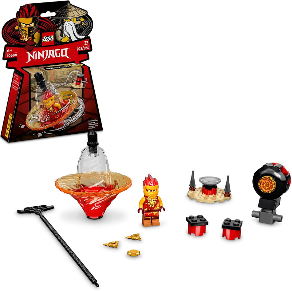 LEGO: NINJAGO: Kai’s Spinjitzu Ninja Training 70688 Spinning Toy Building Kit