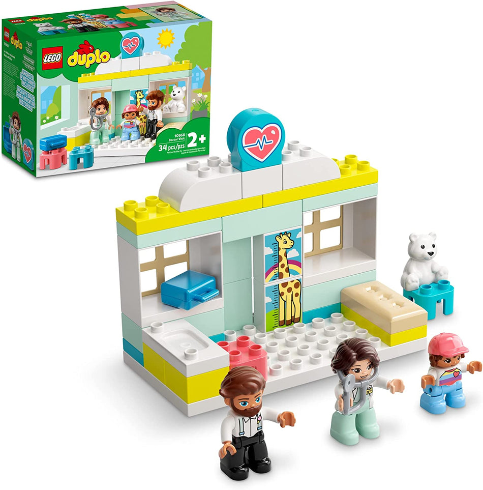 LEGO:DUPLO: Town Doctor Visit 10968 Building Toy Set