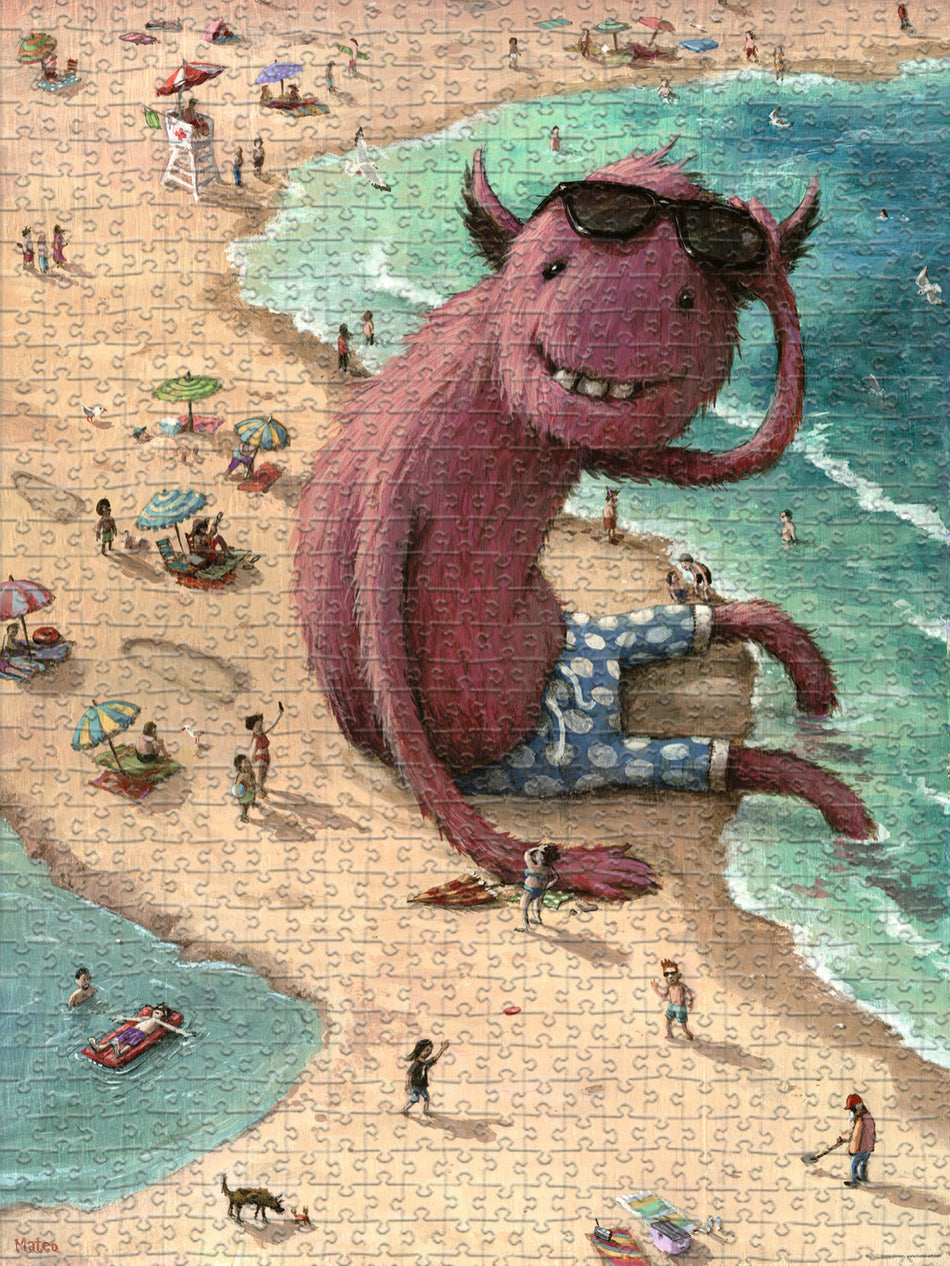 Heye: Zozoville: Beach Boy: 1500 Piece Puzzle