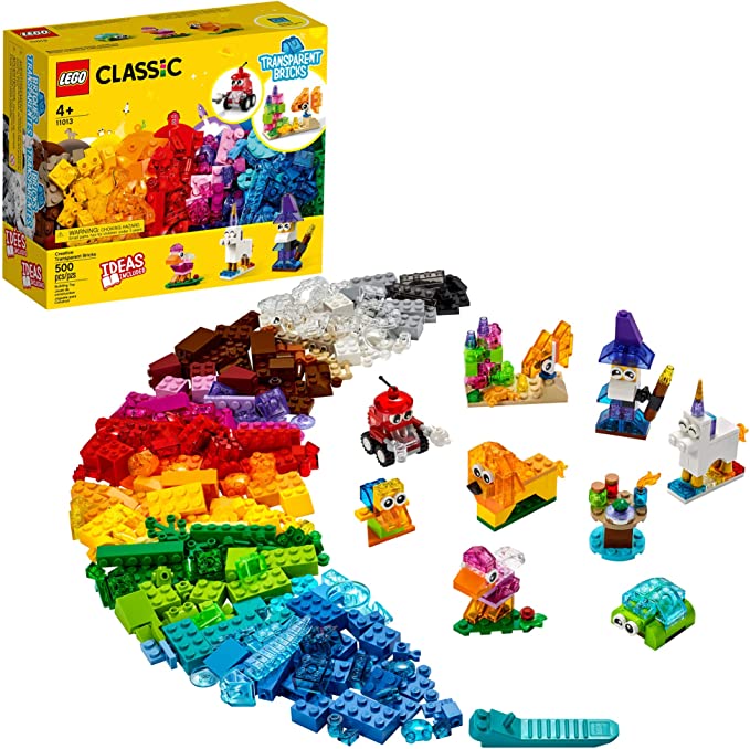 LEGO: Classic: Creative Transparent Bricks: 11013