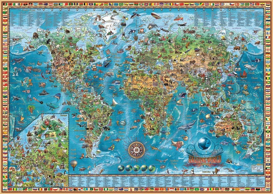 Heye: Amazing World: 2000 Piece Puzzle