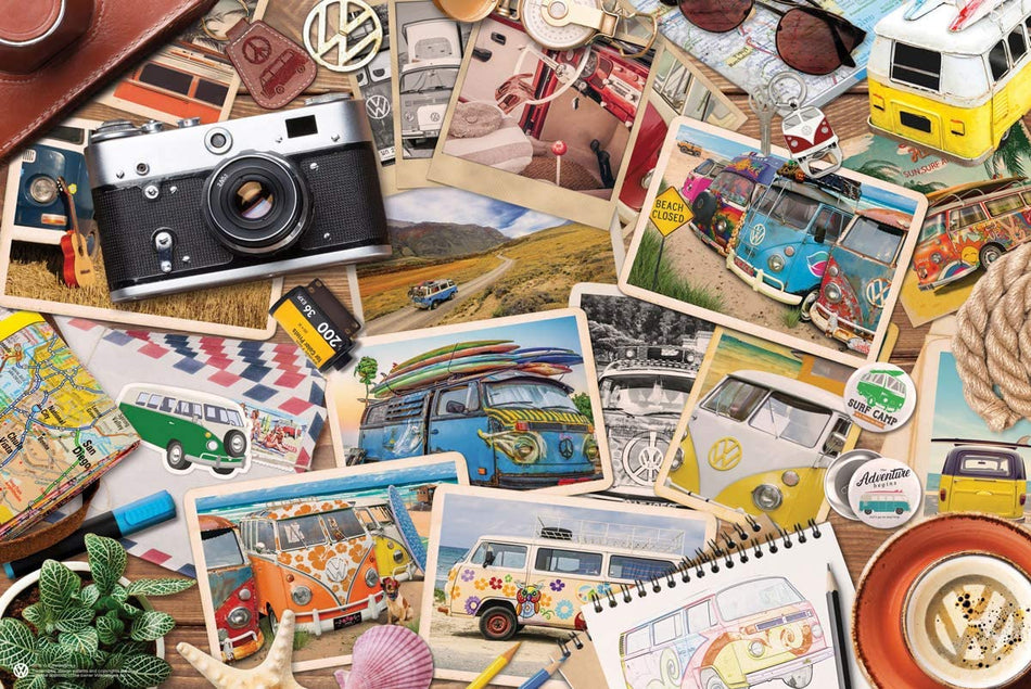 Eurographics: VW Road Trips: 550 Piece Puzzle