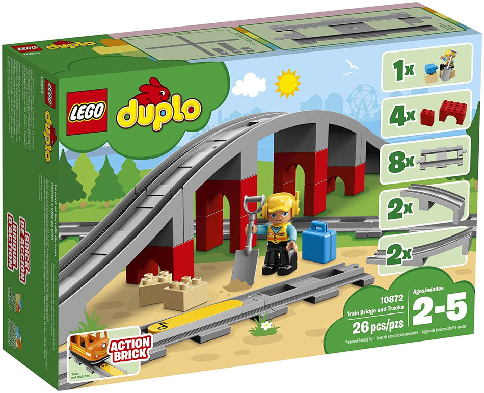 LEGO: Duplo: Train Bridge and Tracks: 10872