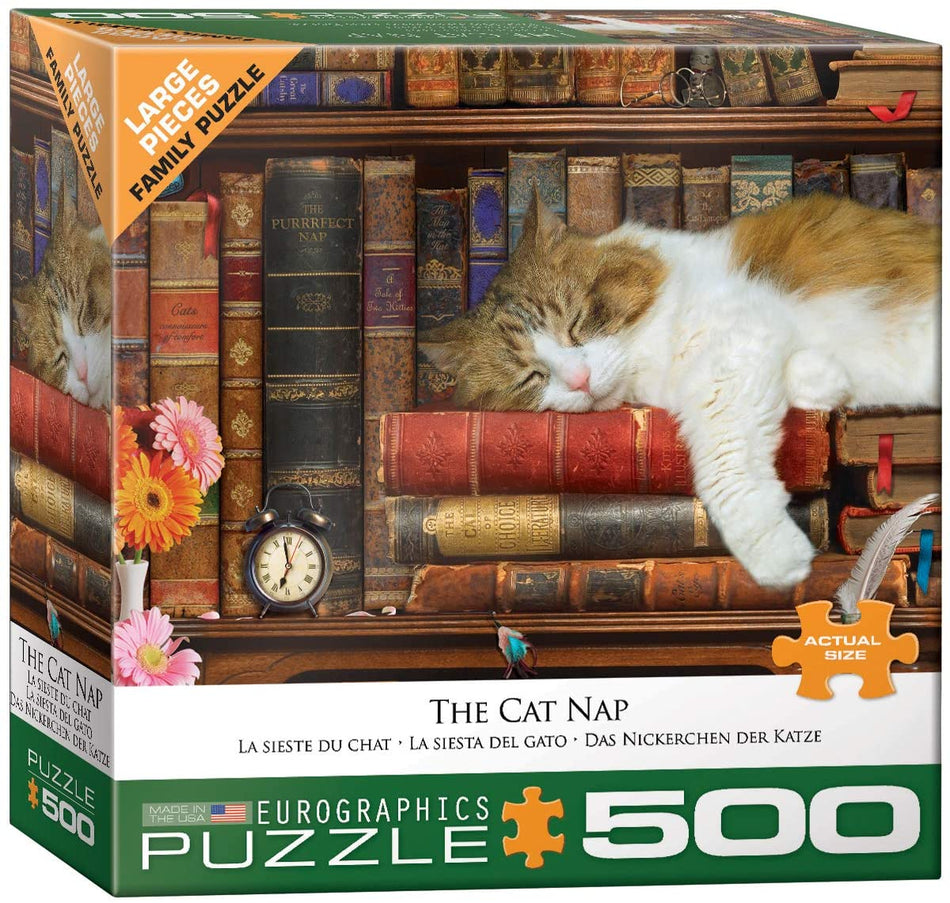 EUROGRAPHICS: The Cat Nap: 500 Piece Puzzle