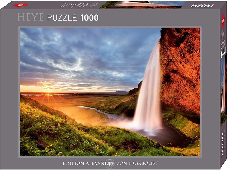 Heye: Seljalandsfoss Waterfall: 1000 Piece Puzzle