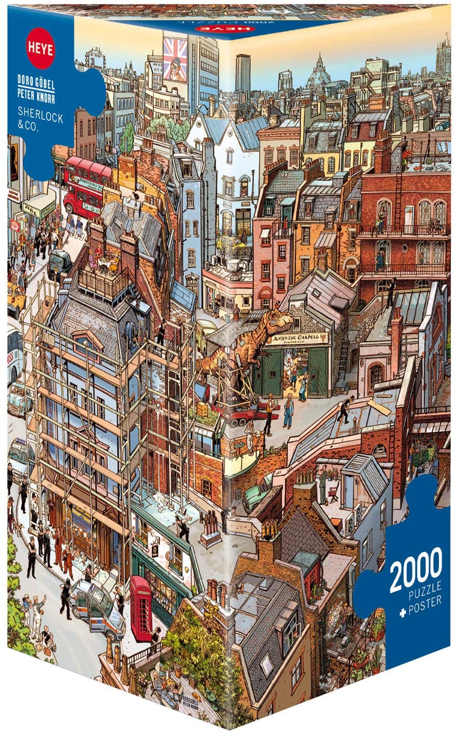 Heye: Sherlock & Co.: 2000 Piece Puzzle