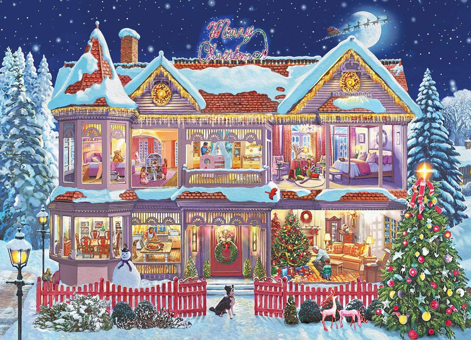 EUROGRAPHICS: Getting Ready for Christmas: 1000 Piece Puzzle