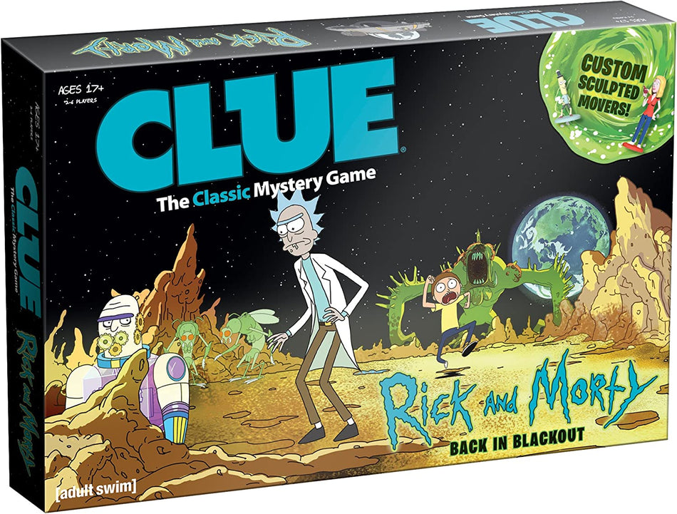 USAOPOLY: CLUE: Rick and Morty