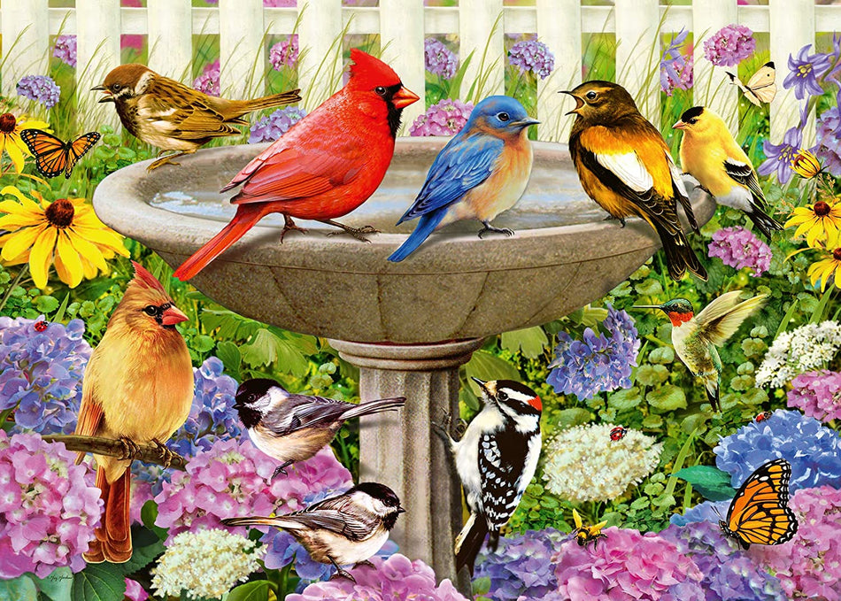 Ravensburger: At the Birdbath: 500 Piece Puzzle