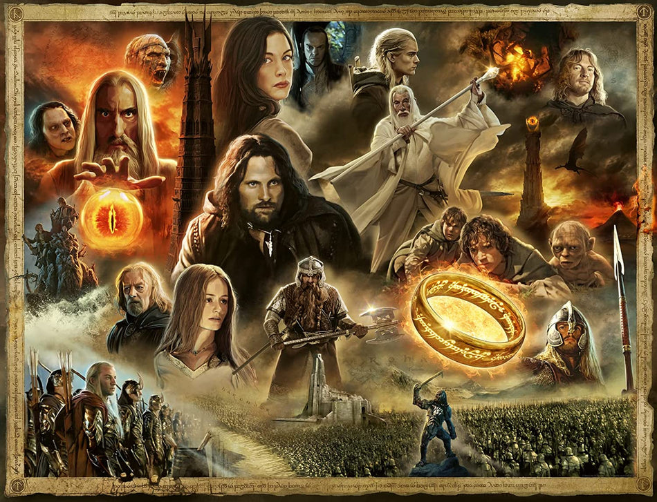 Ravensburger: The Lord of The Rings: The Two Towers: 2000 Piece Puzzle