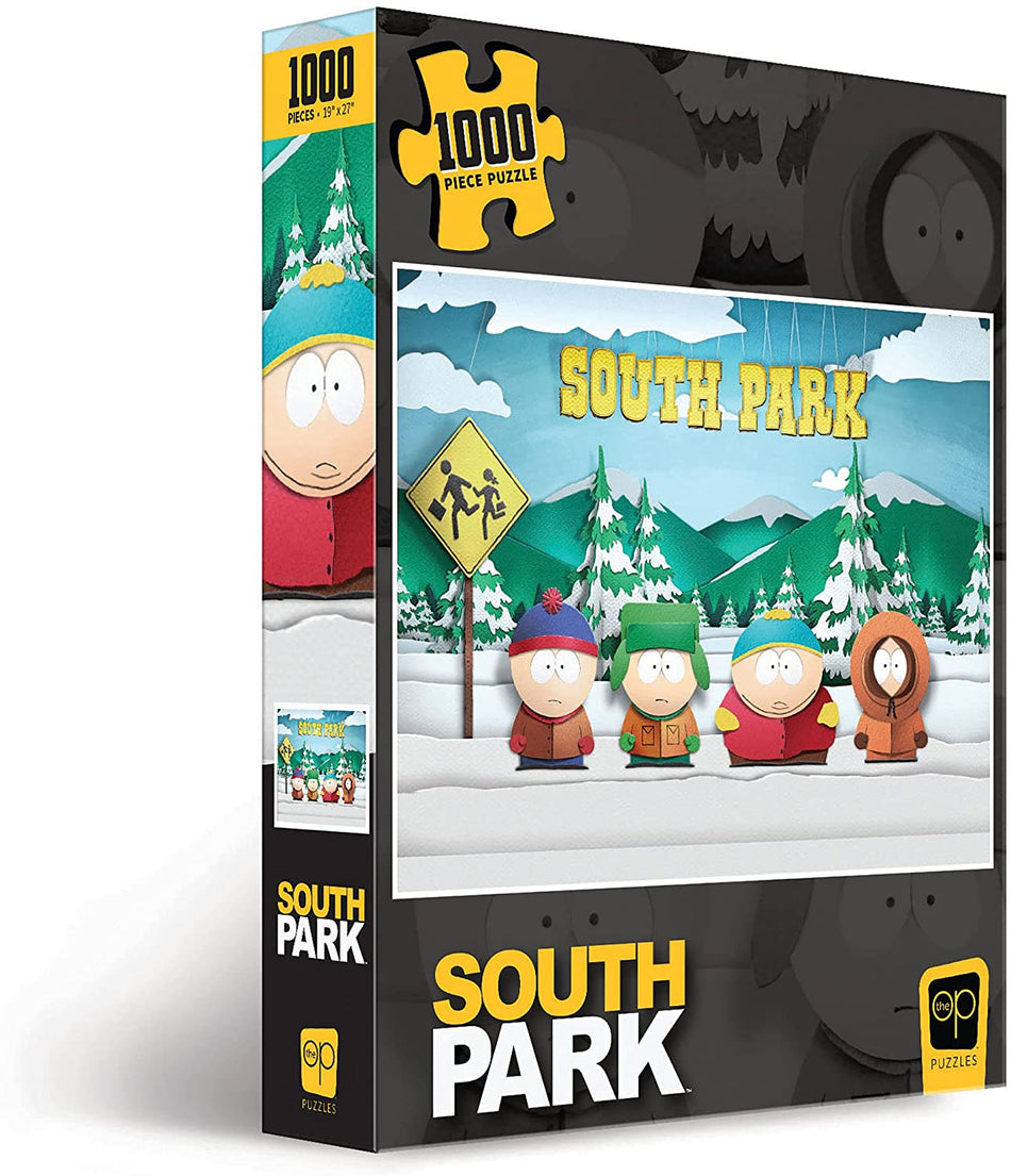 South park USAopoly  jigsaw puzzle box image