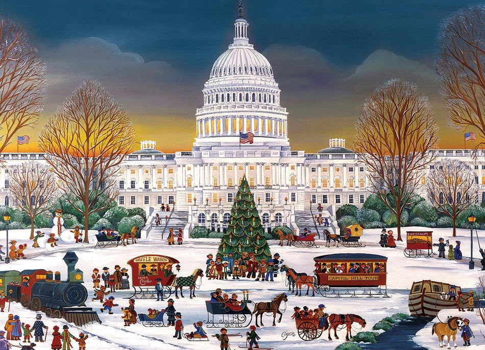 EuroGraphics: Christmas at The Capitol: 300 XL Piece Puzzle