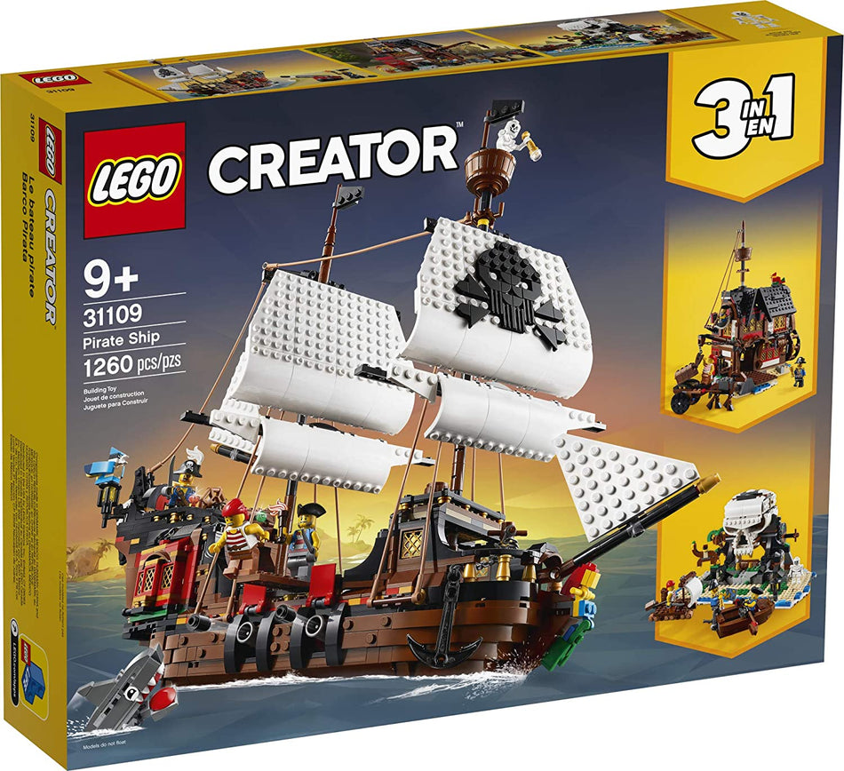 LEGO: Creator: 3in1 Pirate Ship: 31109